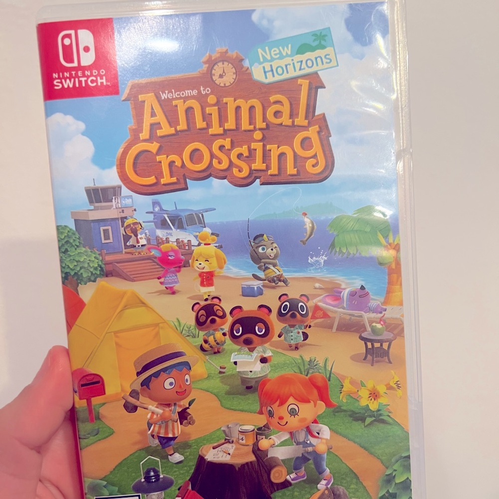 Animal Crossings New Horizons Nintendo Switch game